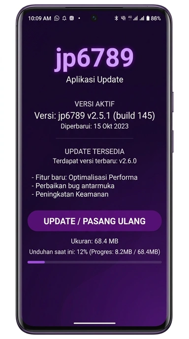 Riwayat Versi jp6789 untuk Pengguna Android Indonesia